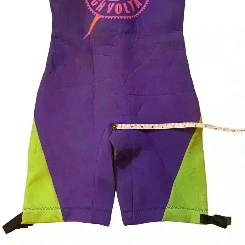 Vintage Proflex High Voltage Neoprene Shorty Swimming Surfing Wetsuit Men's Smal - Picture 14 of 16